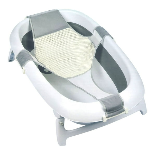 Bañera Tina con Hamaca Reclinable Plegable Infanti Gris