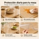 thumbnail image 2 of Cubierta Protectora de Mesa en PVC Transparente, Flexible, 160 x 90 cm, 1 mm, 2 of 6