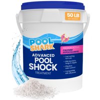 Tratamiento De Choque Para Piscina Pool Shark 68% Hipoclorito De Calcio 22,5 Kg