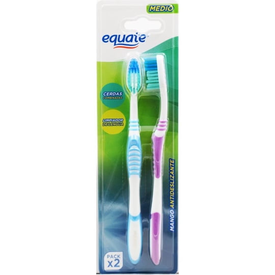 Cepillo Dental Medio 2 Un Equate