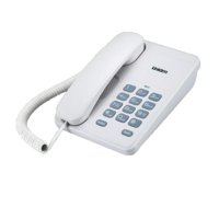 Uniden - Telefono Sobremesa Botones Grandes Blanco 7202