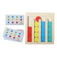 thumbnail image 5 of Juguetes Montessori De Madera, Juguetes A Juego Con Forma De Color Para Niños De 3, 4, 5, 6, 7 Años, 4 Colores, 5 of 5