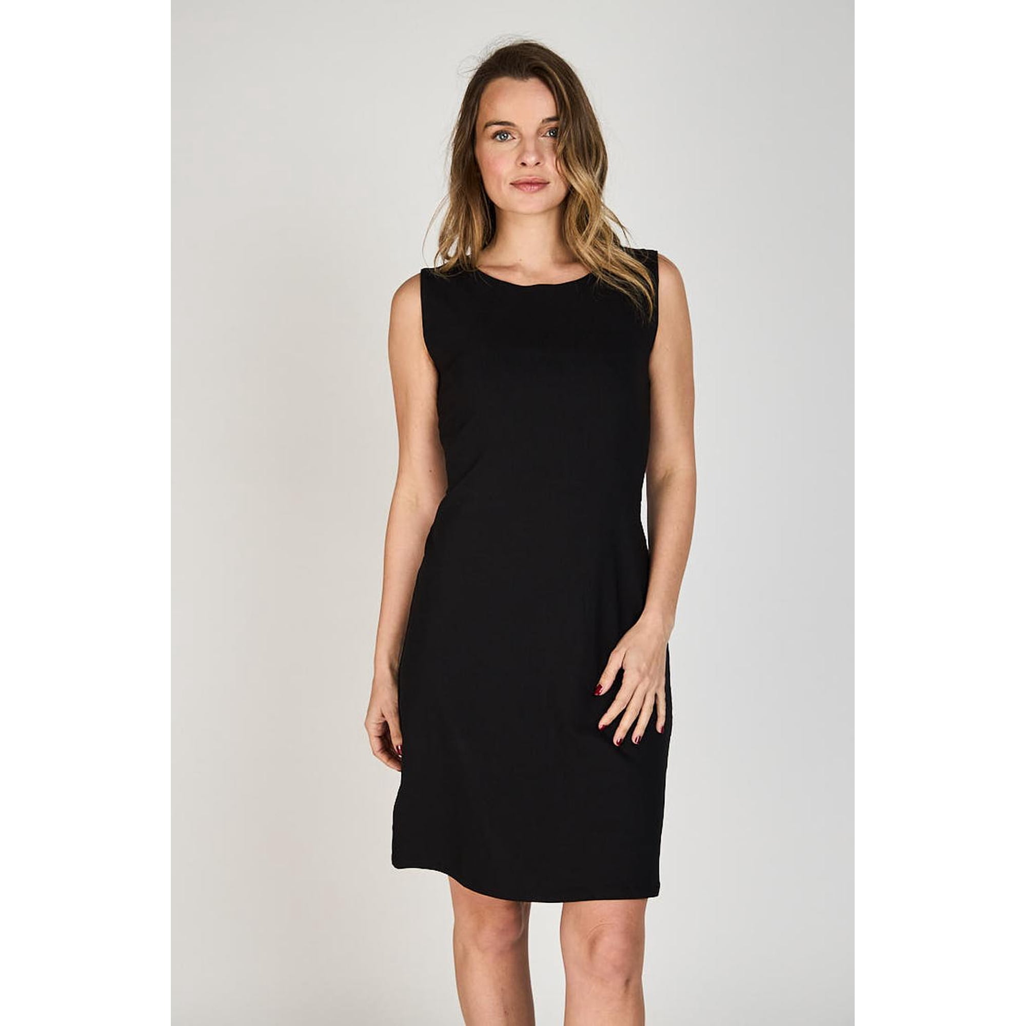 Vestido Guadalupe Escote Espalda Eclipse Negro S