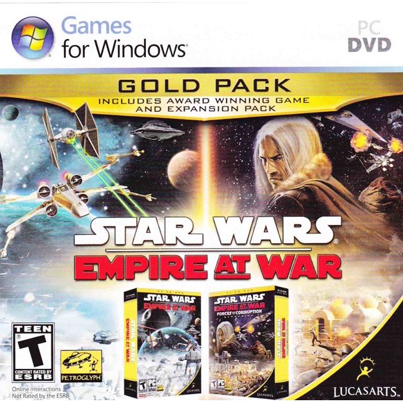Videojuego LucasArts Star Wars: Empire at War Gold