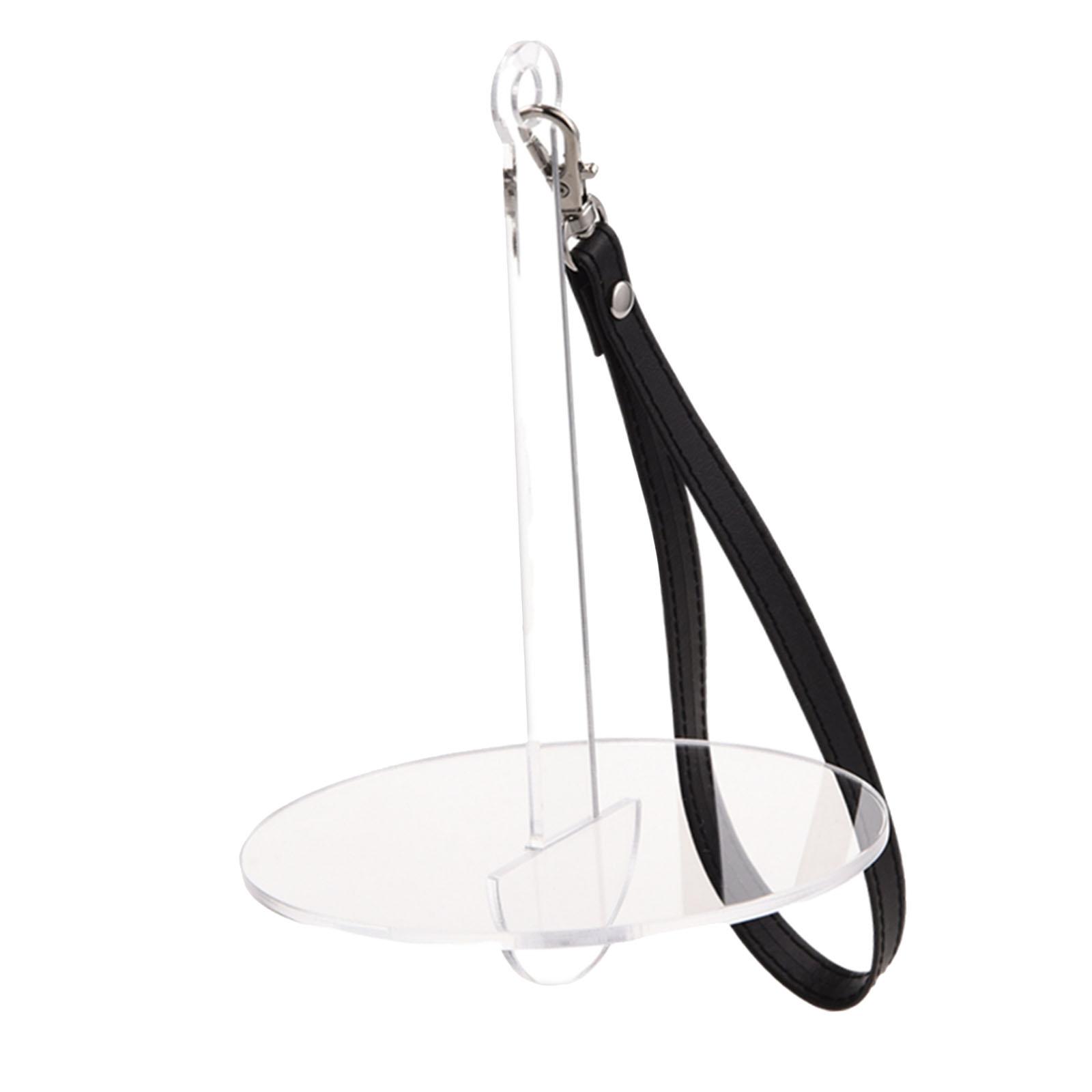 Bothyi - Soporte Portátil Para Hilo De Muñeca, Soporte Para Bolas De Hilo Acrílico Ligero Portátil Diy, Transparente