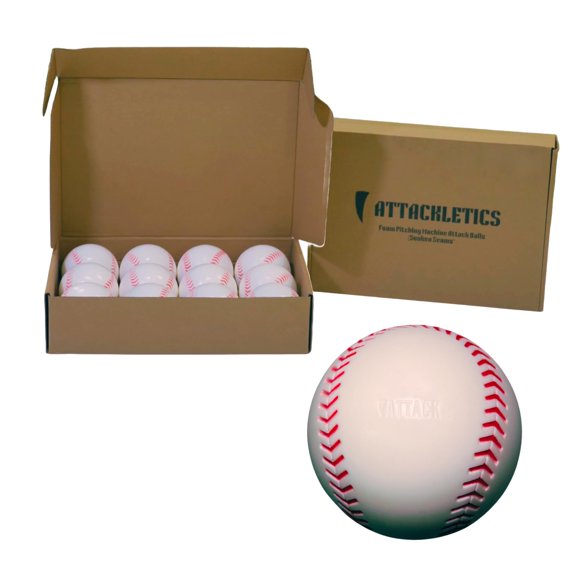 Pelotas de espuma Attackletics para máquina lanzapelotas