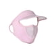 thumbnail image 4 of Cubierta Facial Sombrero Para El Sol Mujeres Máscara Facial Con Borde De Sombrero Para Escalar Viajes Al Aire Libre Rosa, 4 of 5