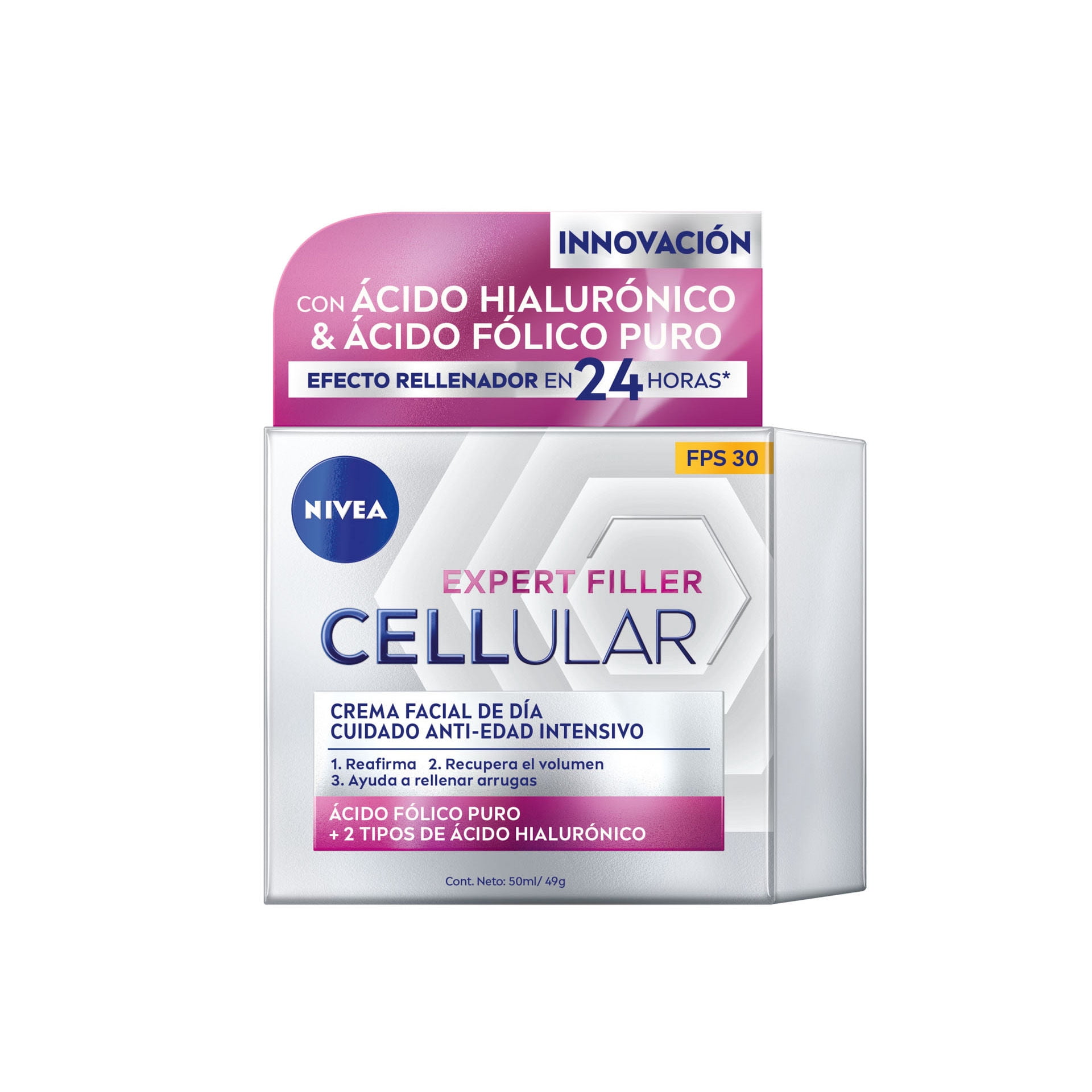 Crema Facial Nivea Cellular Filler Día