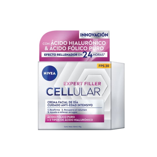 Crema Facial Nivea Cellular Filler Día Anti-age Fps 30