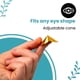 thumbnail image 4 of Conos de protección ocular HeeStar desechables, 50 pares (100 unidades), 4 of 6