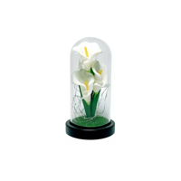 Genérico - Girasol Eterno Artificial Lampara Cúpula Decoración