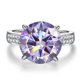 thumbnail image 3 of Anillos de Boda de Moissanita de 5 Uds para Mujer Corte Redondo Color D VVS1 Anillos de Diamante Anillos de Compromiso de Moissanita con Certificado, 3 of 9