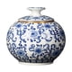 thumbnail image 3 of Chinoiserie Tradicional, Tarros De Jengibre, Bote De Té Para Fiesta, Pieza Decorativa Para El Hogar, Estilo A, 3 of 5