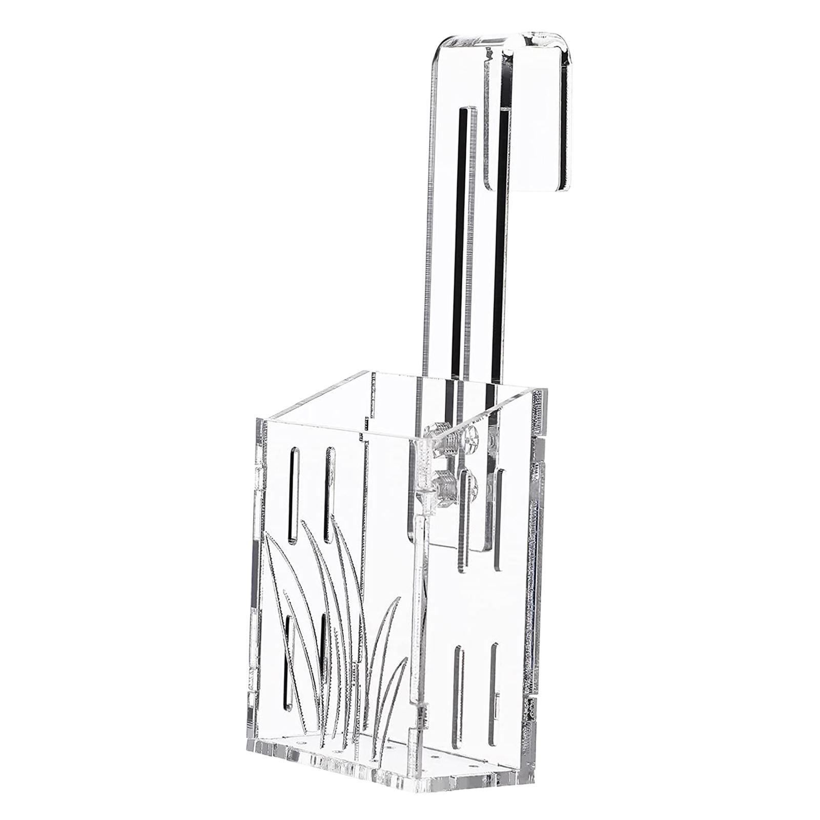 Magideal - Taza Para Plantas De Acuario, Soporte Para Hierba, Acrílico, Pequeño Paisaje, Maceta De Cultivo, Accesorios, Maceta Para Plantas Acuáticas, Decoración