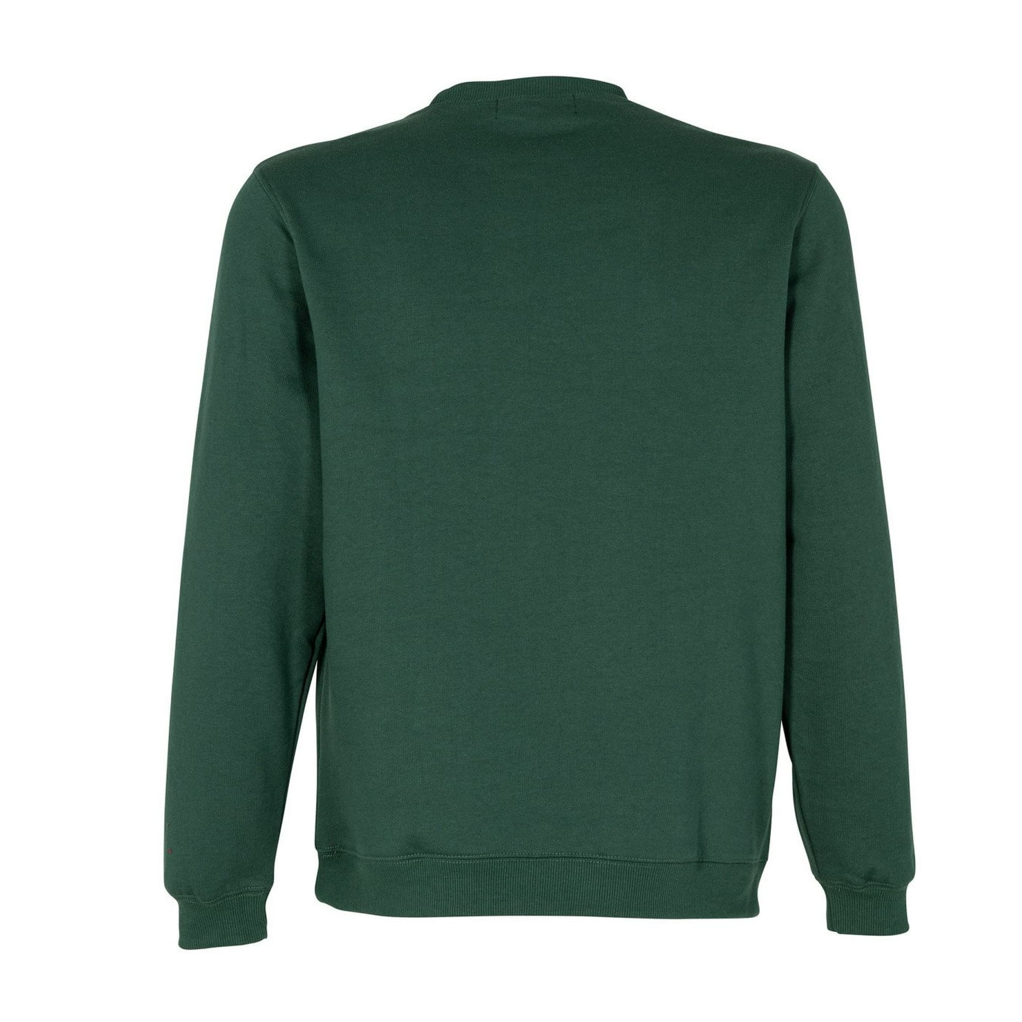 T-world - Polerón Basic 65% Algodón Manga Larga Unisex Verde Pino