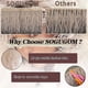 thumbnail image 3 of Ribete de cinta decorativa SOGUGOM blanco con plumas de avestruz 5‑7 pulg 2 yds, 3 of 6