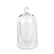 thumbnail image 1 of Candelabro De Cúpula De Cristal Cloche Con Asa Superior Para Frutas, Piedras Aromáticas, Pastel, Blanco, 1 of 5