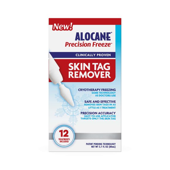 Eliminador de marcas de piel Alocane Precision Freeze con 12 aplicadores