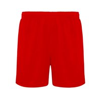 Broskis - Short Deportivo Fútbol Polyester Sin Malla Infantil Talla Rojo 16