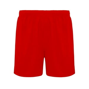 Broskis - Short Deportivo Fútbol Sin Malla Liso Adulto Talla Rojo Xl