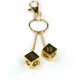 thumbnail image 3 of Llavero STAR WARS Han Solo Lucky Sabacc Dice chapado en oro, 3 of 7