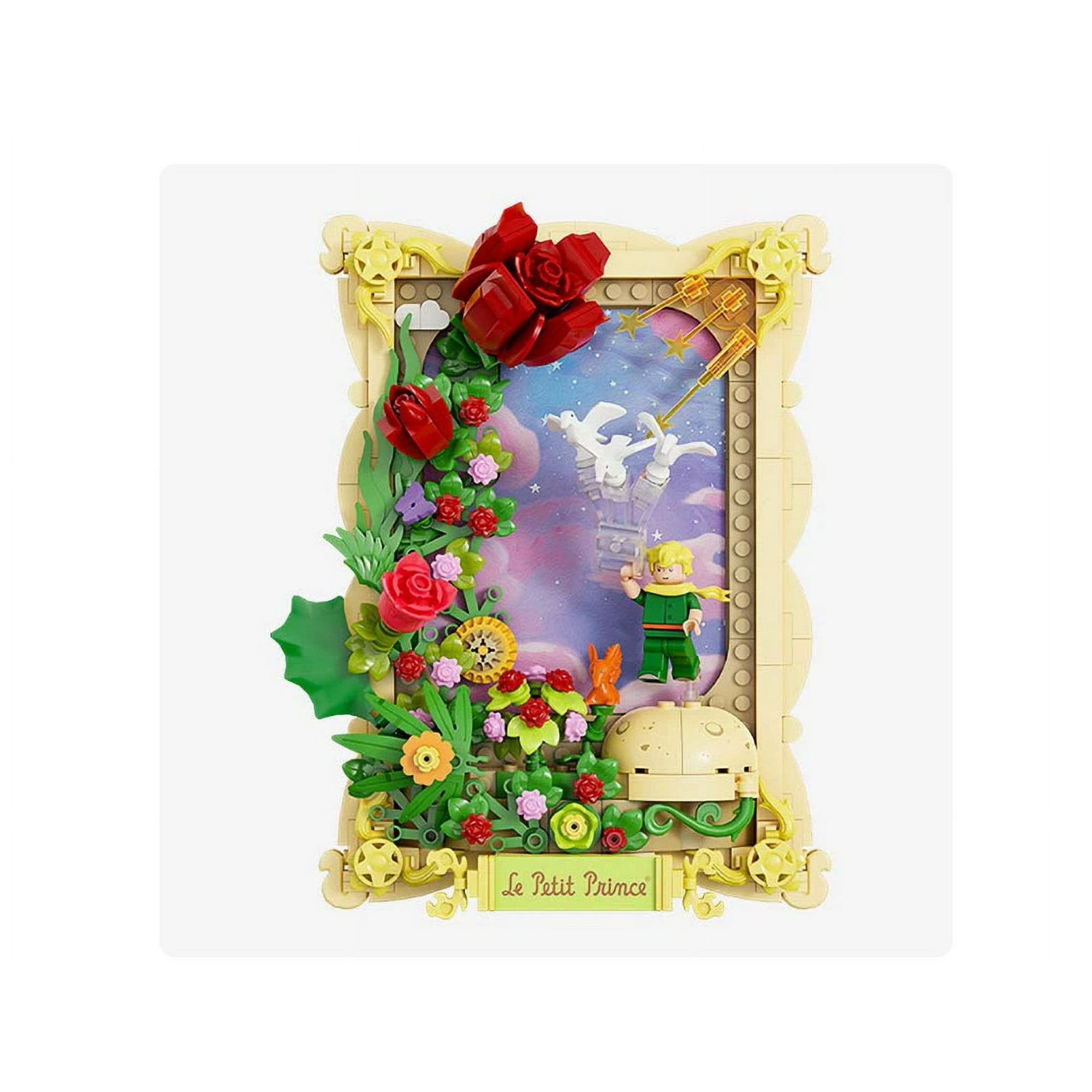 Genérico - El Principito Cuadro Rosas Pantasy