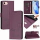 thumbnail image 1 of Funda Cartera para iPhone 17e con Bloqueo RFID, Cierre Magnético y Ranuras Tarjetas Morado, 1 of 5