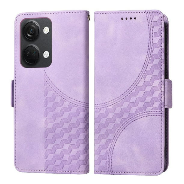Carcasa FOXDOCK OnePlus Nord 3 de cuero PU, diseño acolchado clásico, protección contra caídas y rayones
