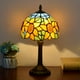 thumbnail image 1 of 1pc 8 Inch Stained Glass Table Lamp, Handmade Living Room, Dining Room, Bedroom, Warm Bedside Lamp, Bar, Retro European, Rustic Style, Mediterranean Simple European A Variety Of Choices Creative Gifts, 1 of 3