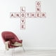 thumbnail image 2 of Decomural Love One Another Scrabble Tile WS-34255, 2 of 2