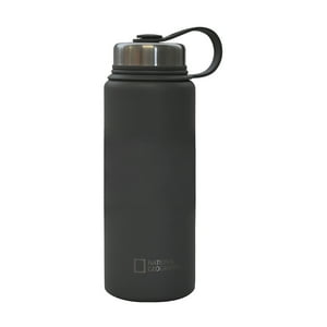 National Geographic - Botella Metalica 900Ml Gris