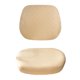 thumbnail image 1 of Funda De Asiento De Silla Giratoria Separada Funda Extraíble Para Silla De Computadora Beige, 1 of 5