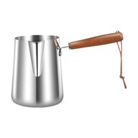 Bothyi - Tetera De Café Turca, Taza De Café, Jarra Para Espumar Leche Para El Hogar, Cafetería, Bar, 1000Ml