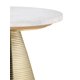 thumbnail image 5 of Mesa Lateral Moderna Redonda de Mármol Tempo de TOV Furniture 40 cm Blanca, 5 of 5