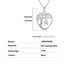 thumbnail image 3 of HESHPAWS 925 collar de árbol eterno de la vida de plata de ley para mujeres A-Z carta inicial collar, regalo de joyería de cumpleaños aniversario, 3 of 3