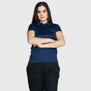 Jayson - Polera Dry Fit Mujer M/C Azul Marino Xl