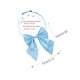 thumbnail image 2 of INSPIRE CHIC Lazo de moño ajustable sólido para mujer con cuello halter autoajustable, color azul cielo, 13*16cm/5.12"*6.30", 2 of 5