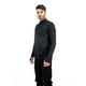 thumbnail image 2 of Polera Quebec Half-Zip Negro Hombre, 2 of 5