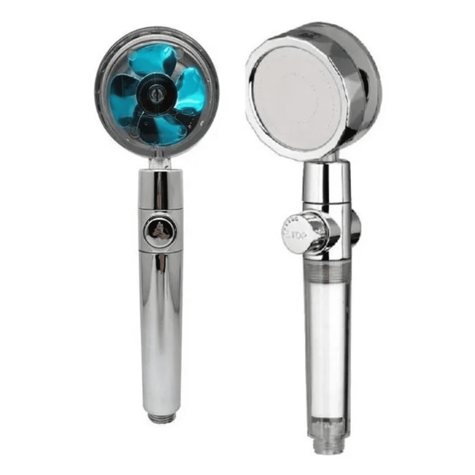 Cabezal Ducha Con Turbina Alta Presion Ferretools F6049