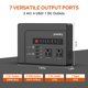thumbnail image 3 of Central eléctrica portátil powkey de 200 W con panel solar de 146 Wh + 40 W, 3 of 6