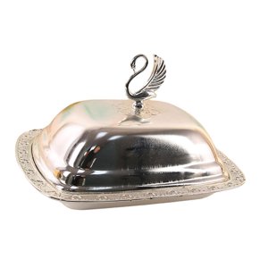 Magideal - Bandeja Para Guardar Bocadillos, Bandeja Para Servir Alimentos Con Tapa, Platos Para Aperitivos, Bandeja De Exhibición De Postres Y Repostería Nórdica Argén