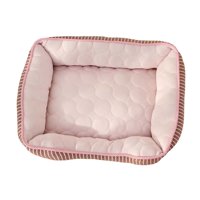 Ioensy - Cama Refrescante Para Perros, Sensación De Hielo De Verano, Almohadilla Para Mascotas, Estera Transpirable, Cómoda, Rosa, Talla M