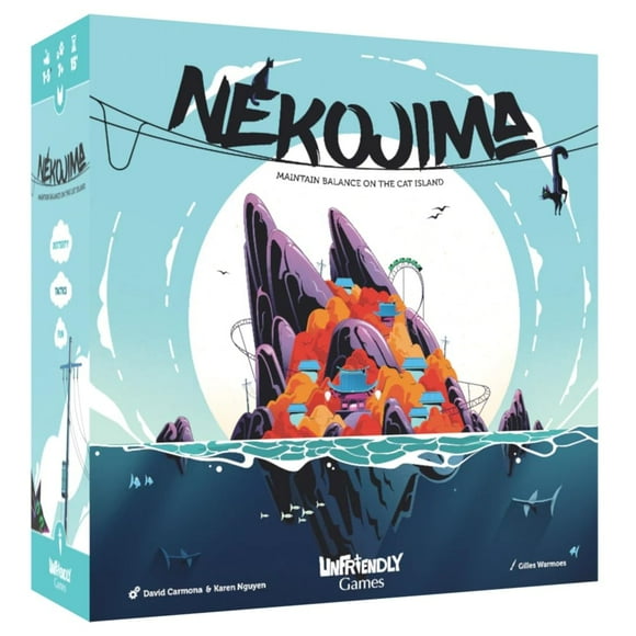 Juego de mesa Hachette Boardgames Nekojima Build Power Grid