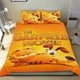 thumbnail image 1 of Garfield Conjunto de sábanas temático, trío de piezas, cómodo y amigable con la piel, diseño único, regalo de decoración para el hogar para familiares, amigos y fans,135X200cm, 1 of 6