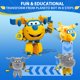 thumbnail image 3 of Transformer Toy AlphaToys Super Wings Donnie Airplane 3+ Y, 3 of 6