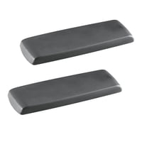 Magideal - 2 Piezas Reposabrazos Almohadillas Para Silla De Juego Reemplazo De Brazos Funda Universal Material Pu Instalación Fácil Adecuado Para Oficinas Entret Estilo C