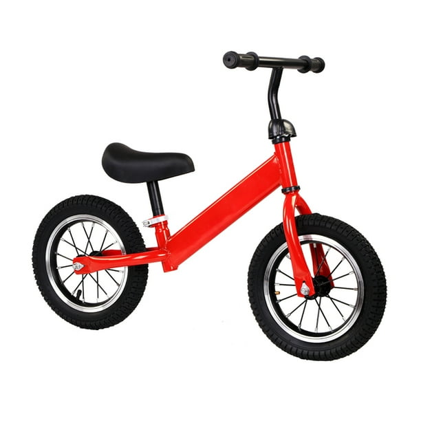 Bicicleta de Aprendizaje para Niño Rueda de Aluminio Rojo