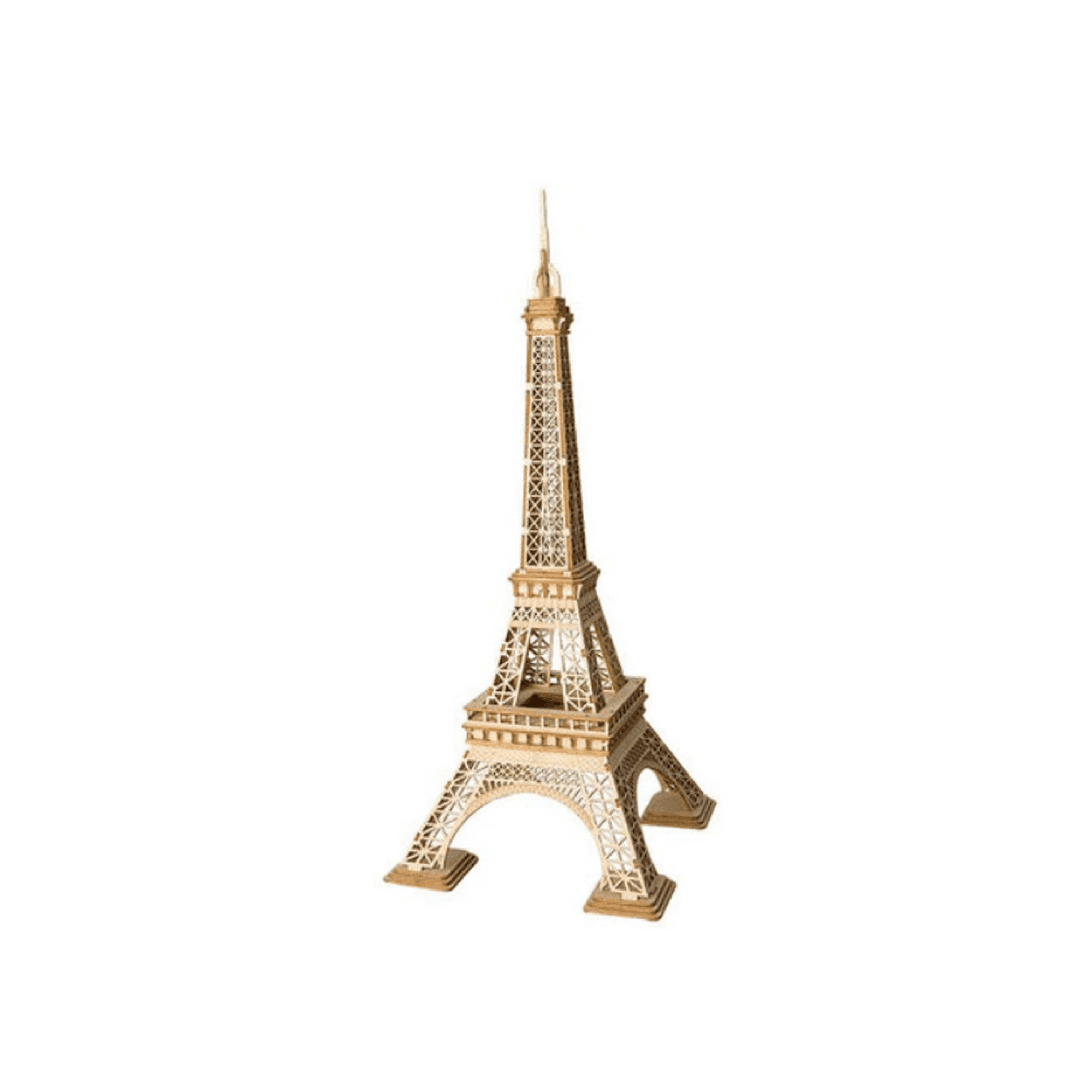 Genérico - Eiffel Tower - Rompecabezas 3d - Maqueta De Madera Rolife