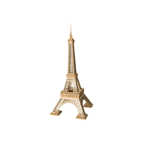 Genérico - Eiffel Tower - Rompecabezas 3D - Maqueta De Madera Rolife