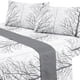 thumbnail image 1 of Juego de Sábanas T144 1 Plaza Forest Grey, 1 of 4